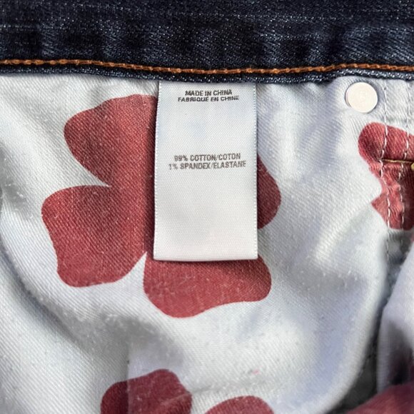 Lucky Brand 221 Original Straight Jeans Mens 32 Denim Med. Wash Classic Fit - Picture 8 of 14